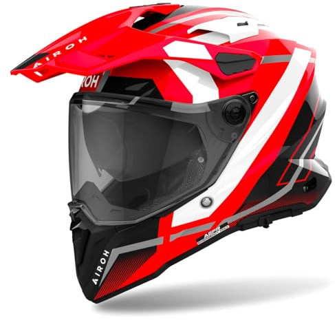 AIROH COMMANDER 2 MAVICK RED GLOSS XL