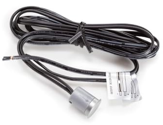 EtiamPro LED-Dimmer, Einbau, Touch-Bedienung, ideal für die Steuerung von 12 V/24 V-LED-Streifen, kompaktes Design, geeignet für Möbel und Schränke, ABS, metallisch grau