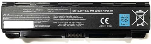 5200mAh 10.8V PA5109U-1BRS PA5108U-1BRS PA5110U Laptop Batteries for Toshiba Satellite C40-AT01W1 C40-AT15B1 C45-ASC1B C45-AT79B C50-AT08B1 C50T C55D C55D C50 28C 5D