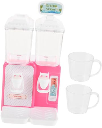 ADOCARN Boys and Girls Water Dispenser Toy Cute Mini Role Playing Education Toy for Pretend Play at Home Classroom