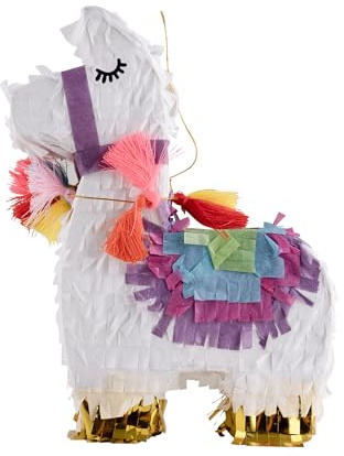 Mini Pinata Lama | 15 x 4 x 20 cm - Kindergeburtstag Mottoparty Festival