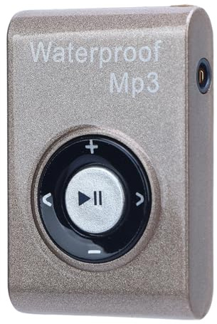 Generic Lettore MP3 Subacqueo Impermeabile con Formati Audio Aggiornati, Memoria da 8 GB, Cuffie Impermeabili per Nuoto e Immersioni