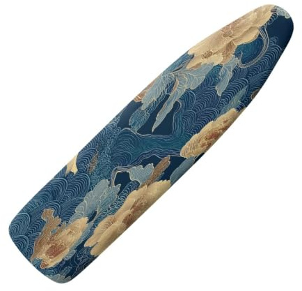 Copriasse da Stiro 130X50, copertura asse da stiro con Elastico, Comfort
