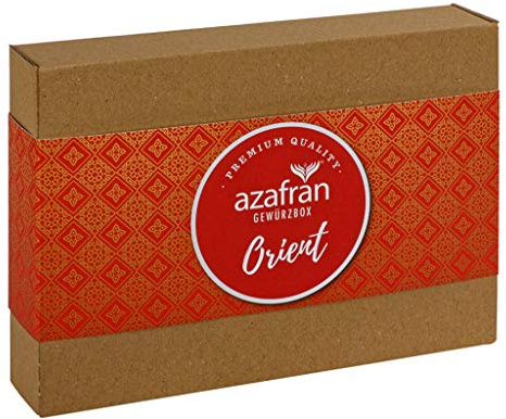 Azafran Gewürz Geschenk Set Orient (inkl Zatar, Harissa, Ras el Hanout)