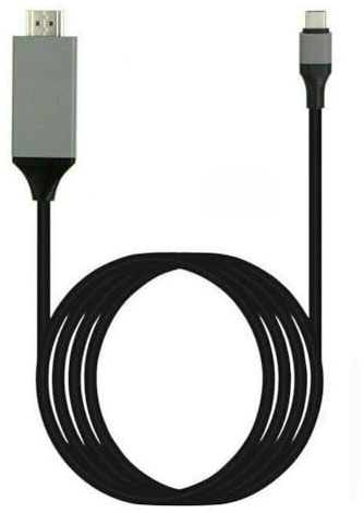 Shumaxx USB C to HDMI Cable [4K@60Hz], USB Type C to HDMI Cable [Thunderbolt 3 Compatible] for iPad Pro 2018, MacBook Pro, Galaxy 8 9 10 Galaxy Note, Huawei Mate20, etc [2M] (2 Meter, White)