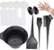 Hair Dye Tint Brush and Bowl Set - Hair Dye Coloring Bleach Bowl Comb Brushes Tint Kit Set 18Pack