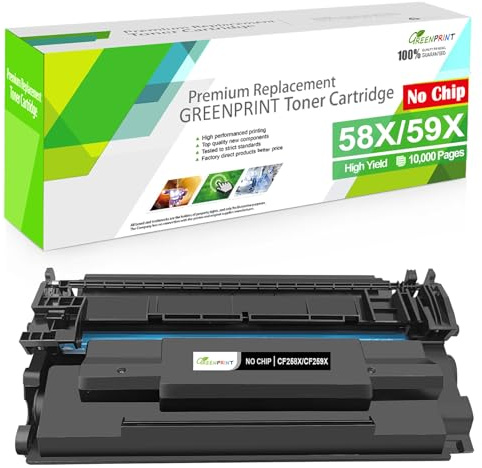 【NESSUN CHIP】Cartuccia Toner Compatibile 59X CF259X (59A CF259A) Alta Capacità 10000 Pagine per H P M304a M404dw M404dn M404n M428dw M428fdw M428fdn M428m M406dn M430f M428 -imballaggio può variare