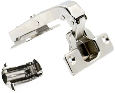 90 Grad hydraulisches Scharnier, Winkel, Eckklappe, Schranktürscharniere, Möbelbeschläge, für Zuhause, Küchenschrank, mit Schrauben