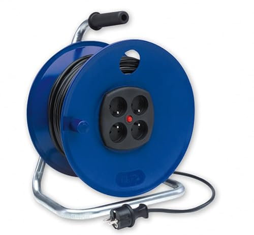 Avvolgicavo 4 prese francesi 16A 250V TT 50mFAMATEL 30010-F