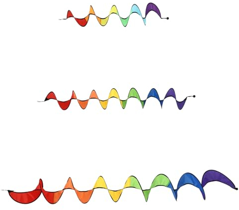 VINTORKY 3stücke Teiliges Regenbogen Windspiel Für Garten Outdoor Deko Für Lebendige Landschaften Langlebig Und Für Und Besondere Anlässe