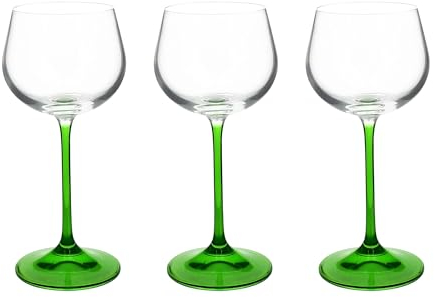 NOVASTYL - Lot de 3 verres à pied vin du rhin 16.5cl en cristallin - 1971890