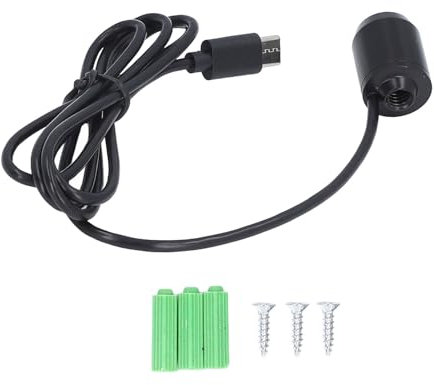 Jectse Fotocamera a Pulsante 1080p, Piccola Fotocamera Esterna per Smartphone Android, per Linux, per Mini Telecamera di Sicurezza Supporta OTG TIPO C, Uso Interno Ed