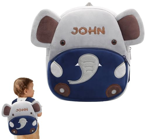 Generisch Personalisierte Kinder Rucksack, Gestickt Kinderrucksack, Kindergartenrucksack Kordsamt Rucksack Kleinkind Jungen Und Mädchen Rucksack Kita Mit Namen Für Kinder Von 1-4 Jahren