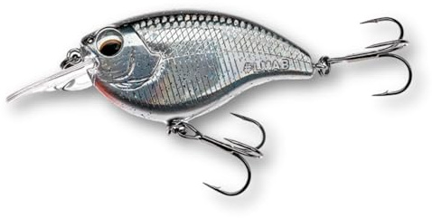 LMAB Crankbait 5,5 cm Power Vibe 55F - 3 Lauftiefen, Floating - Wobbler Barsch, Crankbait Wobbler, Kunstköder Angeln, Barsch Wobbler, Spinnfischen Köder (Galaxy, SR | Lauftiefe 1-2 m | 12 Gramm)