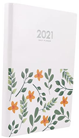 Operitacx Planungsnotizbuch Mit Terminplanbuch Und Kalender Notebook Blume Muster Für Organisation Und Notizen