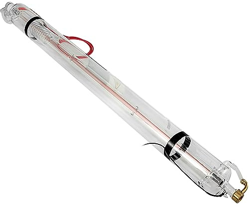 Furvveerr CO2 130W Tube Laser Professionnel EFR Long Tube Laser Transparent Tubes Laser Applicable à Verre pour Machine Découpe Laser,CO2 Machine Gravure Laser,Machine Marquage Laser