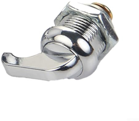 Serrure à came sans clé pour casiers et voitures Cylindre rotatif en alliage de zinc pour la sécurité (16 mm)