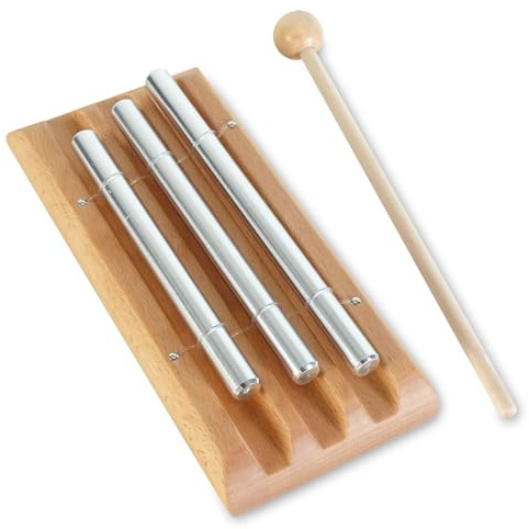 keepdrum KDC3 Energy Chimes Klangstäbe 3 Töne mit Schlägel
