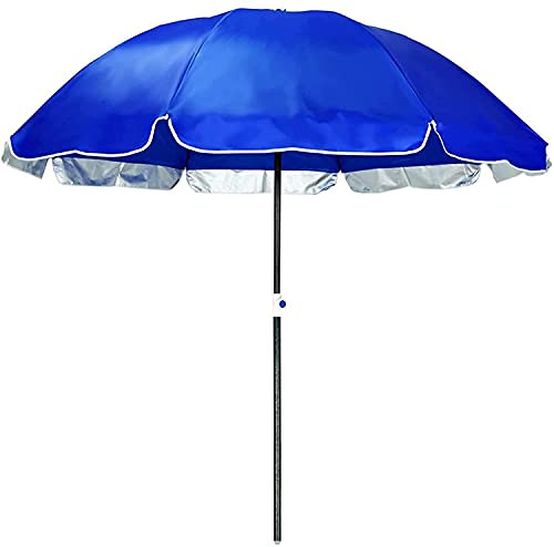 QYYZTQY Parasol d'extérieur pour terrasse, Parasol de terrasse, Poteau de Parasol épais en Tissu Double Couche, Parasol Portable pour terrasse/Plage/Piscine/Camping, UV