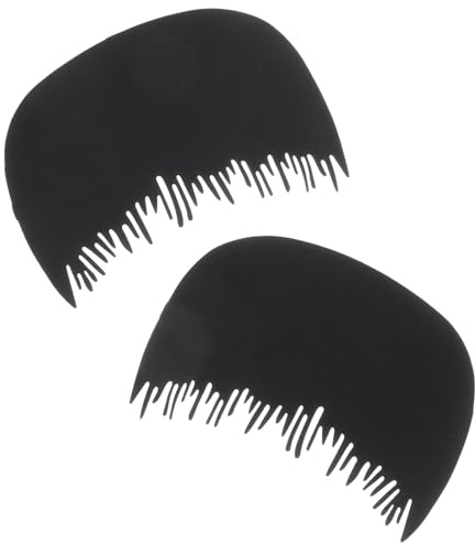 GALPADA Set 2 Pezzi Pettine per Attaccatura Chioma Fibre, Pettine Protettivo per Ottimizzazione Attaccatura Uomo e Donna, Strumento per Chioma Folti e Voluminosi, Accessorio per,