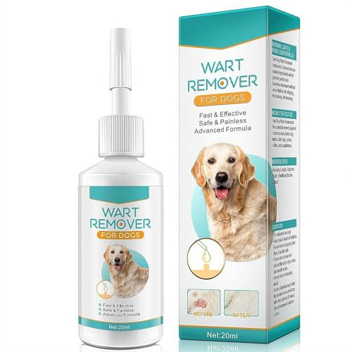 Schmerzloser natürlicher Hundewarzenentferner – 20 ml Haustierhautbehandlungsflüssigkeit