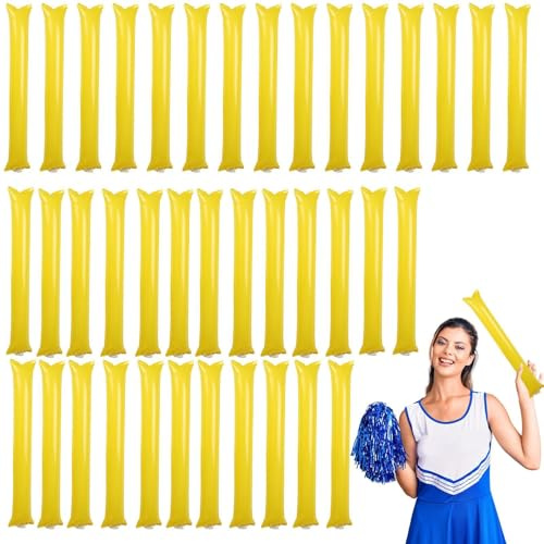 Truenos Sticks,Suministros Deportivos de Mano Aplaudidor 40 Piezas