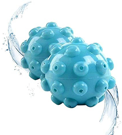 Lintat Sèche-linge Boules bleues réutilisables anti-enchevêtrement Nettoyage Sèche-linge Boules de lavage