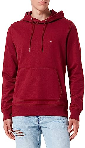 Tommy Hilfiger Herren 1985 Hoody Hooded Sweatshirt, Rouge, XL
