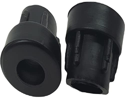 Wheelbarrow Wheel Axle Reducing Bush Spacer Reducer Inserts shaft bore 1 inch to 1/2 inch for Wheelbarrows sack truck trolley cart - 25mm To 12mm (2 Pack)