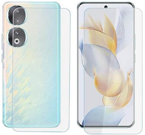 IJTYHF 2 Pack temperato Film per Honor 90,Rea-NX9, REA-AN00 (6.70 Pollici) Screen Temperato Protector Pellicole Alta qualità Vetro Temperato Protettive - Vetro Temperato Ultra Resistent