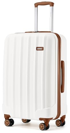 Kono 24 Inch Hard Shell Suitcase ABS+PC Lightweight Luggage