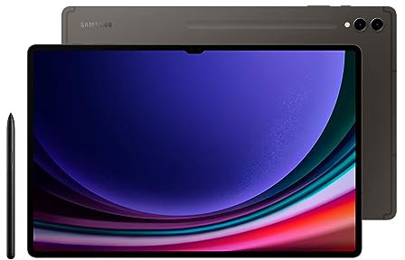 Samsung Galaxy Tab S9 Ultra SM-X910N 512 GB 37.1 cm (14.6'') Qualcomm Snapdragon 12 GB Wi-Fi 6 (802.11ax) Android 13 Graphite, Gray (Renewed)