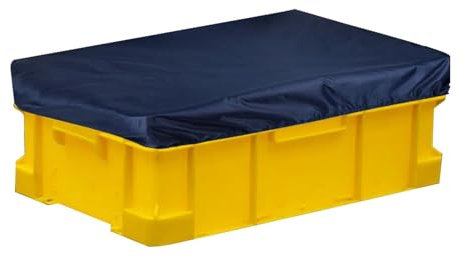 Deckbox-Abdeckung, Garagen-Aufbewahrungsabdeckung, Schutzbox-Abdeckungen, praktische, wasserdichte, staubdichte Abdeckung, Aufbewahrungskorbabdeckung mit elastischem Seil, Garagenzubehör für Häuser,