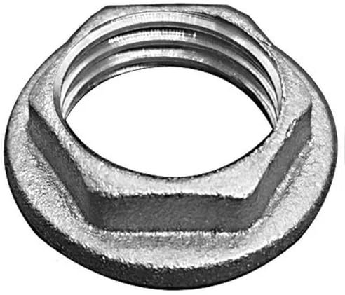 Messing Sechskant-Kontermuttern Rohrverschraubung Flanschmutter 1/8 1/4 3/8 1/2 3/4 1 Innengewinde Sechskantschaftkappe-Flansch a-3/4