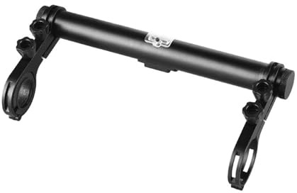 CENPEK Lenkerverlängerung mit USB-Ladeanschluss, Aluminium-Fahrradlenker-Verlängerungsrahmen zur Befestigung von Fahrradlichtern, Tachometern oder Handyhalterungen