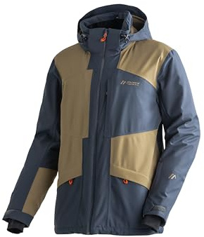 Maier Sports Bukovel, Warme Herren Skijacke, Wasserdichte Winterjacke mit 4-Wege-Stretch, mTEX Wetterschutz und mTHERM für hohen Wärmerückhalt, PFC-frei