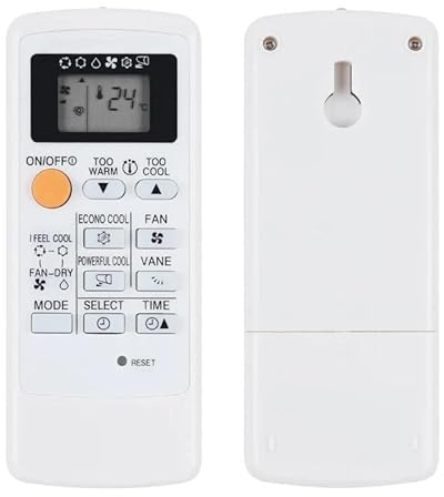 GOUYESHO Nuevo Mando a Distancia de Repuesto para Aire Acondicionado Mitsubishi MP04B MP04A MP2B MP07A MH08B MP-04A MSZ-HC22VA MSZ-HC35VA MUZ-HJ25VA MUZ-HJ35VA MUZ-HC50VA (Solo refrigeración)