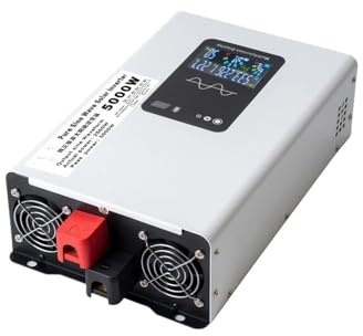 Convertidor Inversor Solar Portátil para Coche Convertidor Voltaje Transformador Inversor Onda Sinusoidal Pura CC 12 V 24 V 220 V 8000 W 10 000 W 12000 W Transformador(24V,220-240V(60HZ),5000W)