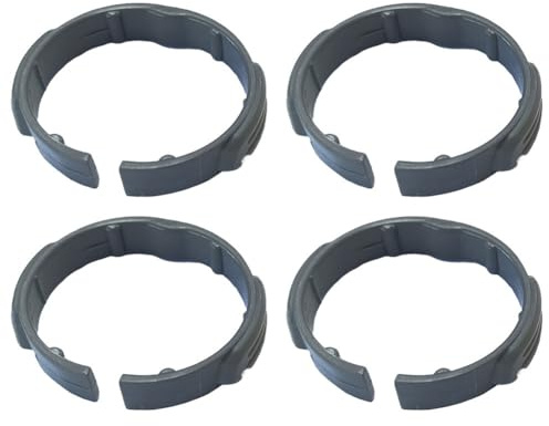 FACAIIO 4 Pcs Elbow Clamp for Karcher NT20/30 WD1-4 MV3-MV6 Series, Replacement 2.863-012.0, Fits Suction Hose 4.441-066.0/067.0