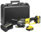 Stanley Meuleuse sans fil d'angle, 18V, Gamme FATMAX V20, 125 mm, Vitesse 8500 trs/mn, Avec 1 Mallette, 2 batteries 4Ah et 1 chargeur 2Ah, SFMCG400M2K-QW Noir; Jaune