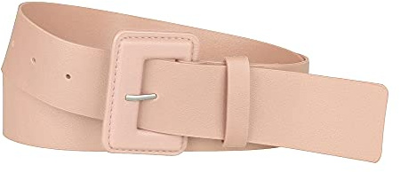 Allegra K Damen Verstellbare Rechteckschnalle Taillengürtel Gürtel für Kleider Rosa 71-87cm/27.95-34.25