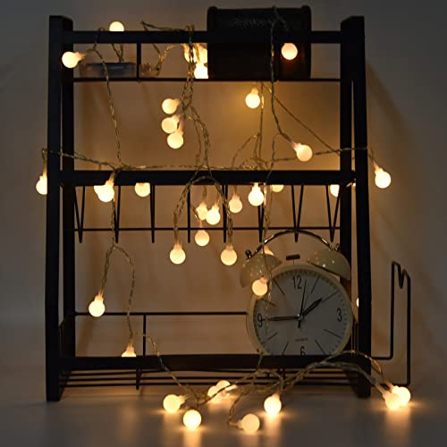 Lichterketten, Outdoor Lichterketten Terrassenlichter 3 M 20LED, LED Globe Outdoor Indoor,LED Lichterkette Kugel Partylichterkette für festlichen Geburtstag USB Netzteil
