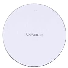 Socle BLANC Chargeur Rapide Induction Base De Charge Sans Fil - Chargeur Sans Fil Rapide De 10W, Compatible Avec IPhone 14/13/12/12 Pro/11/XS Max/XR/XS/X/8/8+, Samsung Galaxy S10/S10+/S10E/S9+/S9/S8/S