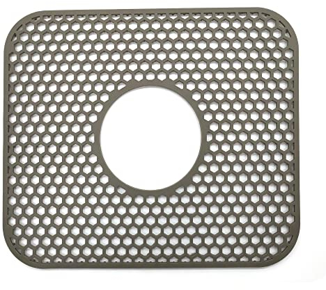 Hayaww Silikon SpüLbeckenmatte,SpüLbeckeneinlage SpüLbeckenmatte Abtropfmatte SpüLbeckenmatte Geschirr Abtropfmatte FüR Geschirr KüChenspüLmatte,HitzebestäNdig,34x29 cm,FüR KüChe SpüLe Und Waschbecken