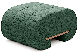 DomiMeble Mona Pouf Hocker, Sitzhocker, Fußhocker, Sitzpuff, Strick Puff Hocker für Wohnzimmer, Schlafzimmer, Strickhocker (Catch Me 12)