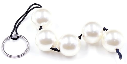 Perlen LiebeskugelBeads Kugeln Joyballs Klitoris Anal Butt Stimulator Ben wa Balls Sex training Analplug Sexspielzeug für Frauen (5 Kugeln 3cm)
