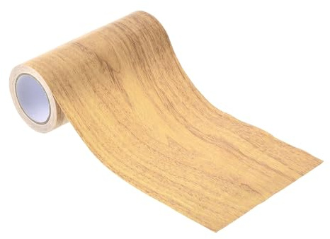 PATIKIL Ruban de Réparation à Grain de Bois 4,7 X 15' Chêne Naturel. | Patch Auto-Adhésif Réaliste, Pour Réparation de Sol Porte Table Armoires Bureau