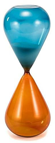 clessidra 15/30/60 Min Due colori Clessidra Timer Complementi Arredo Casa Scrivania Soggiorno Decorazione Utensili Da Cucina Artigianato In Vetro Regali Sabbia Timer clessidre ( Color : Two-color , Si
