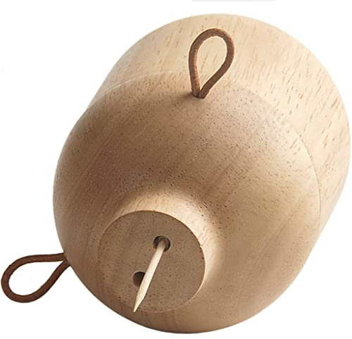 QXSJEDYCH Aufbewahrungsbox for Zahnstocher aus Holz, niedlicher Zahnstocherhalter, Aufbewahrungsbox for Zuhause, Esstisch, Dekoration Zahnstocher