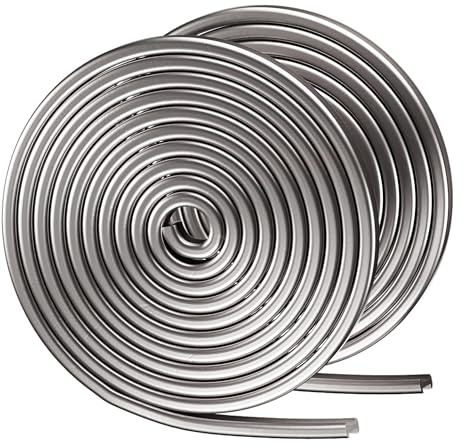 CAMATET 5/64 Round H Channel Lead Came for Stained Glass, 12 Ft Lead Lines for Glass Hobby Came Solder Supplies